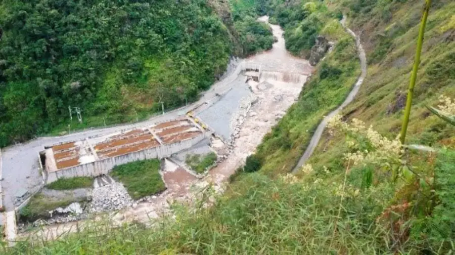 Diagnóstico de la captación de la central hidroeléctrica Amoyá